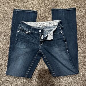 Ariat Women's Dark Blue Straight Leg Jeans